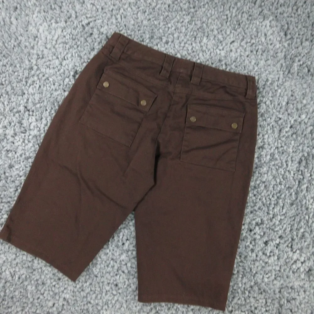 Michael Kors Shorts Womens 2 Brown Straight Bermuda 27x13*